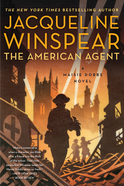 The American Agent: A Maisie Dobbs Novel (Maisie Dobbs #15) book cover by Jacqueline Winspear