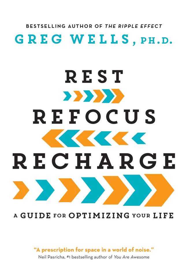 Rest, Refocus, Recharge: A Guide for Optimizing Your Life book cover by Greg Wells