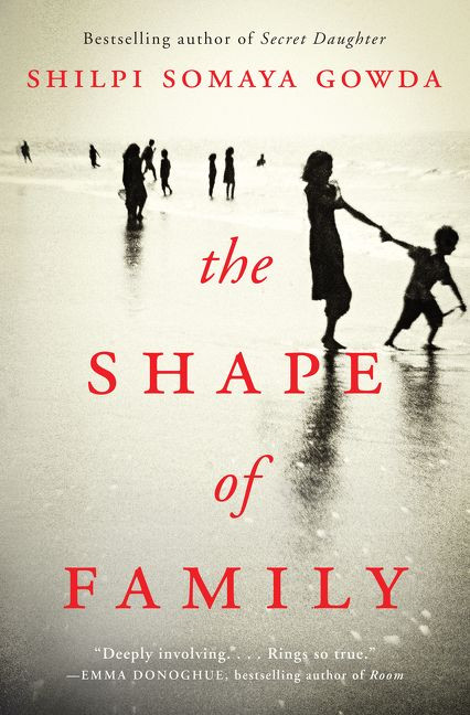 The Shape of Family: A Novel book cover by Shilpi Somaya Gowda