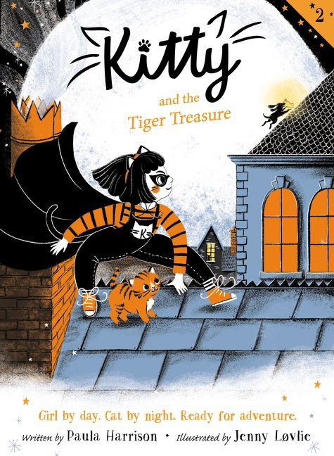 Kitty and the Tiger Treasure (Kitty #2) book cover by Paula Harrison