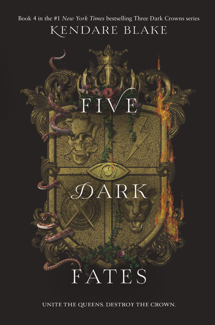Five Dark Fates (Three Dark Crowns #4) book cover by Kendare Blake
