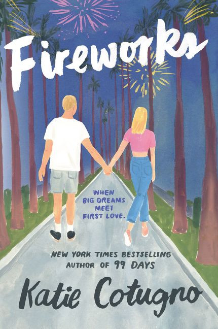 Fireworks book cover by Katie Cotugno