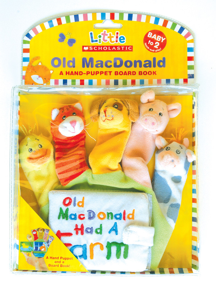 Old MacDonald: A Hand-Puppet Board Book (Little Scholastic) book cover by Jill Ackerman