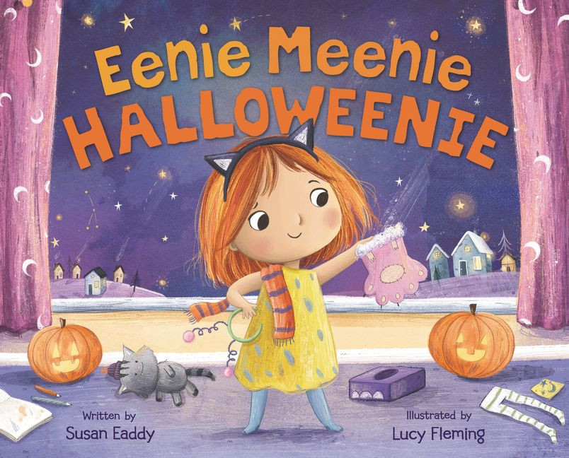 Eenie Meenie Halloweenie book cover by Susan Eaddy