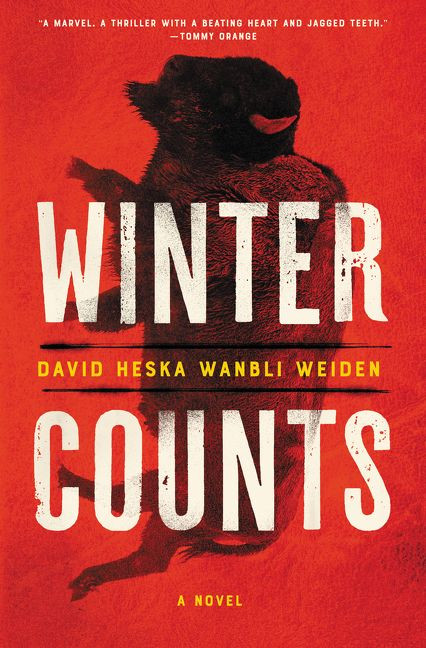 Winter Counts: A Novel (Virgil Wounded Horse Series #1) book cover by David Heska Wanbli Weiden