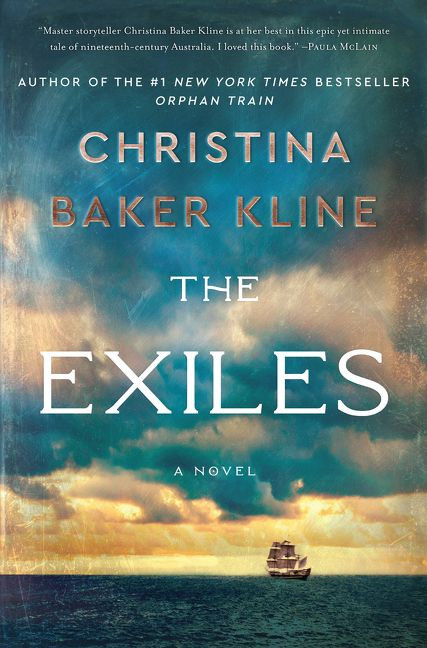 The Exiles: A Novel book cover by Christina Baker Kline