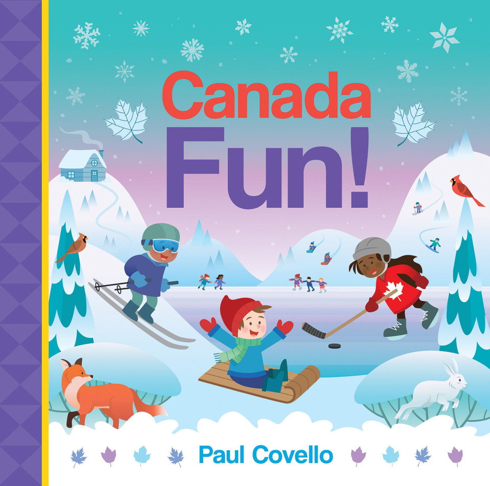 Canada Fun! book cover by Paul Covello