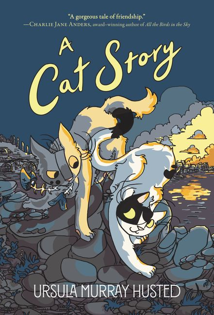 A Cat Story: A Graphic Novel book cover by Ursula Murray Husted