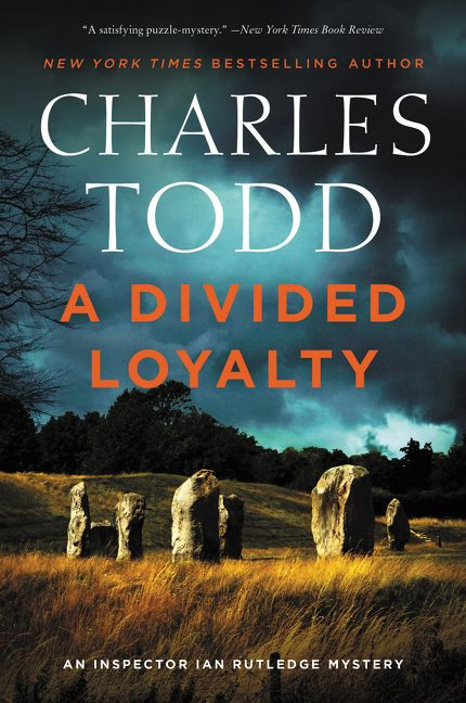 A Divided Loyalty: A Novel (Inspector Ian Rutledge Mysteries #22) book cover by Charles Todd