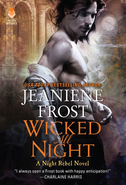 Wicked All Night: A Night Rebel Novel (Night Rebel #3) book cover by Jeaniene Frost