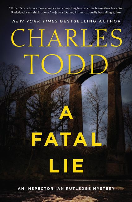 A Fatal Lie: A Novel (Inspector Ian Rutledge Mysteries #23) book cover by Charles Todd