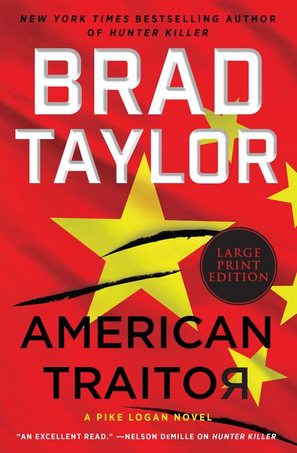 American Traitor: A Pike Logan Novel (Pike Logan #15) book cover by Brad Taylor