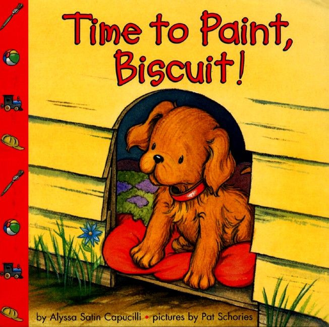 Time to Paint, Biscuit! (Biscuit) book cover by Alyssa Satin Capucilli