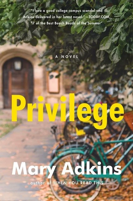 Privilege: A Novel book cover by Mary Adkins