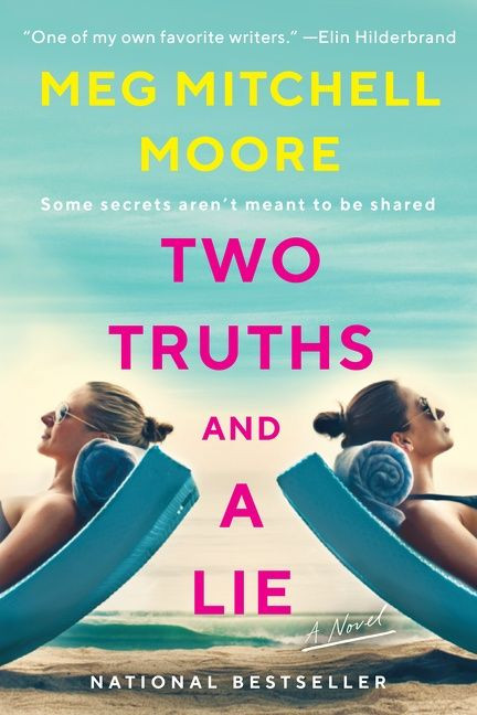 Two Truths and a Lie: A Novel book cover by Meg Mitchell Moore