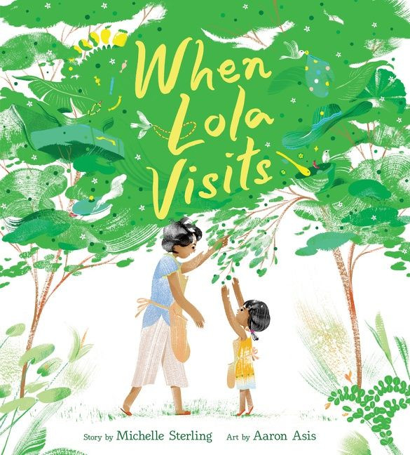 When Lola Visits book cover by Michelle Sterling