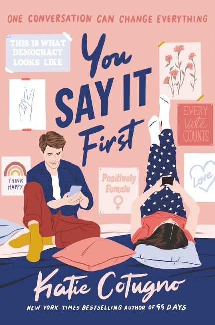 You Say It First book cover by Katie Cotugno