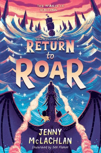 Return to Roar (Land of Roar #2) book cover by Jenny McLachlan