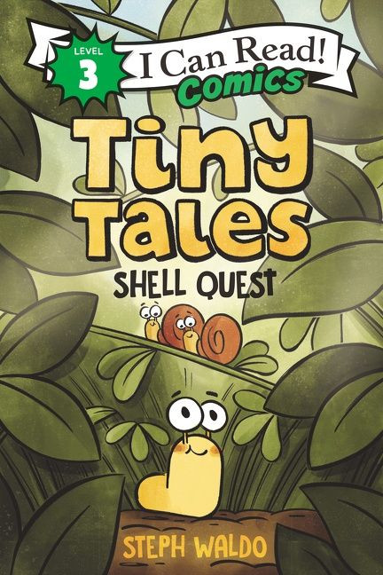 Tiny Tales: Shell Quest (I Can Read Comics Level 3) book cover by Steph Waldo