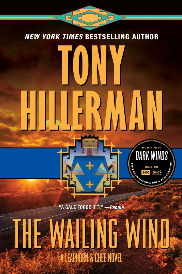 The Wailing Wind: A Leaphorn and Chee Novel book cover by Tony Hillerman