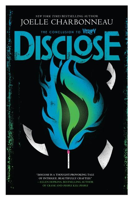 Disclose book cover by Joelle Charbonneau