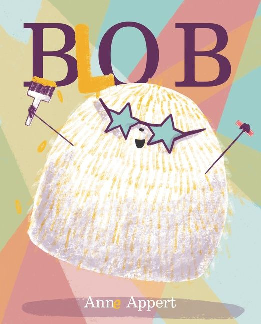 Blob book cover by Anne Appert