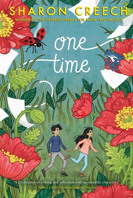 One Time book cover by Sharon Creech