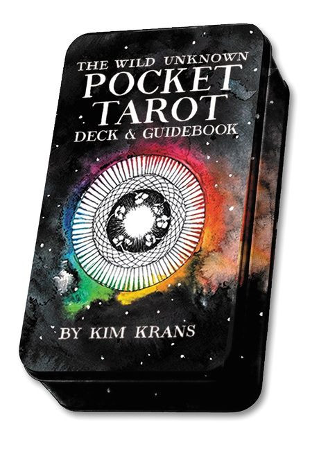 The Wild Unknown Pocket Tarot book cover by Kim Krans