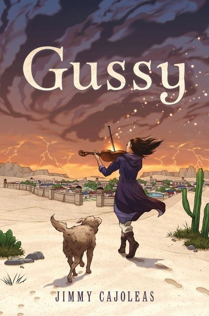 Gussy book cover by Jimmy Cajoleas