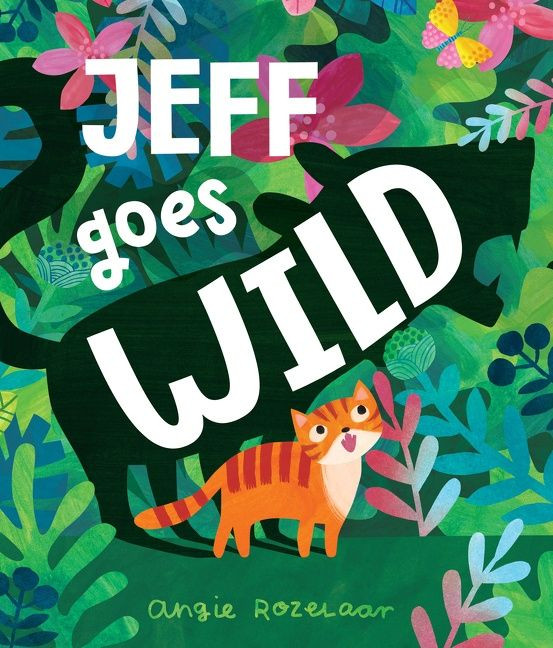 Jeff Goes Wild book cover by Angela Rozelaar