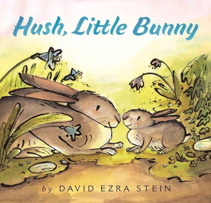 Hush, Little Bunny book cover by David Ezra Stein