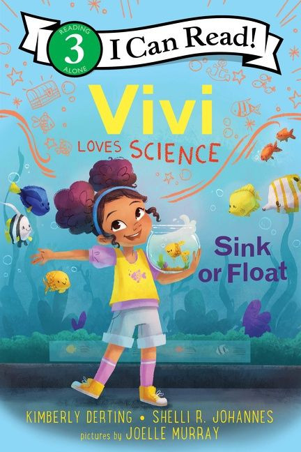 Vivi Loves Science: Sink or Float (I Can Read Level 3) book cover by Kimberly Derting, Shelli R. Johannes