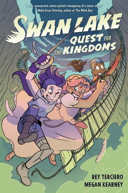 Swan Lake: Quest for the Kingdoms book cover by Rey Terciero