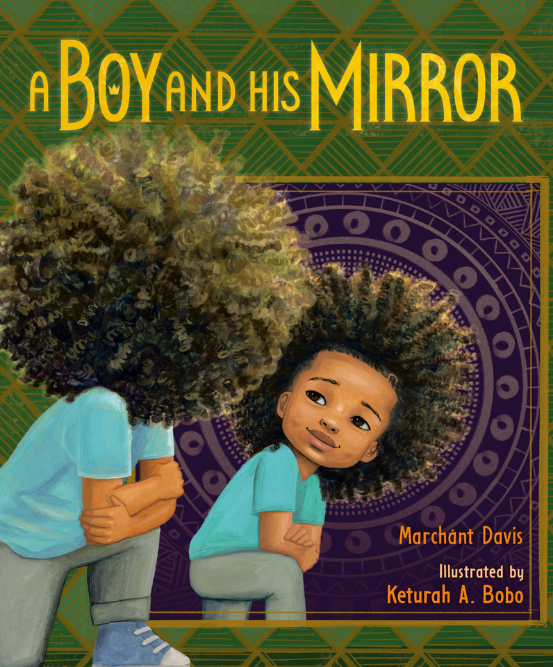 A Boy and His Mirror book cover by Marchánt Davis