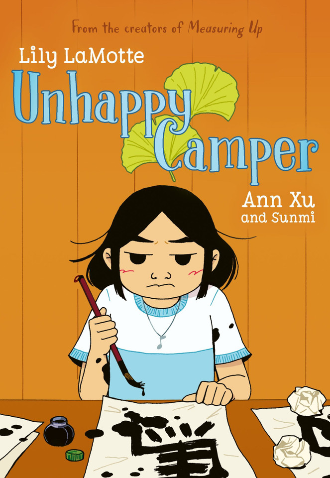 Unhappy Camper: A Graphic Novel book cover by Lily LaMotte