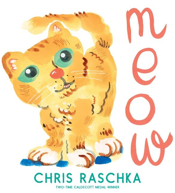 Meow book cover by Chris Raschka