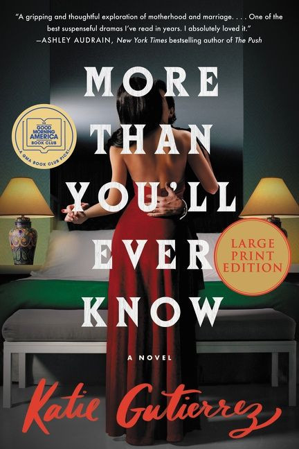 More Than You'll Ever Know: A Novel book cover by Katie Gutierrez