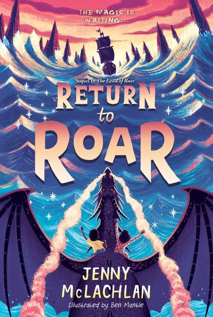 Return to Roar (Land of Roar #2) book cover by Jenny McLachlan