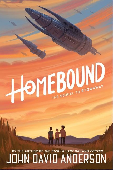 Homebound book cover by John David Anderson