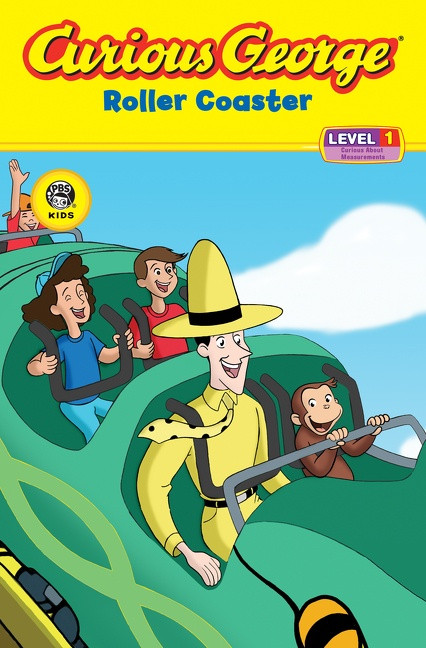 Curious George Roller Coaster (Curious George TV) book cover by H. A. Rey