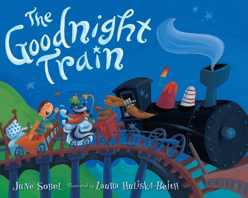 The Goodnight Train book cover by June Sobel