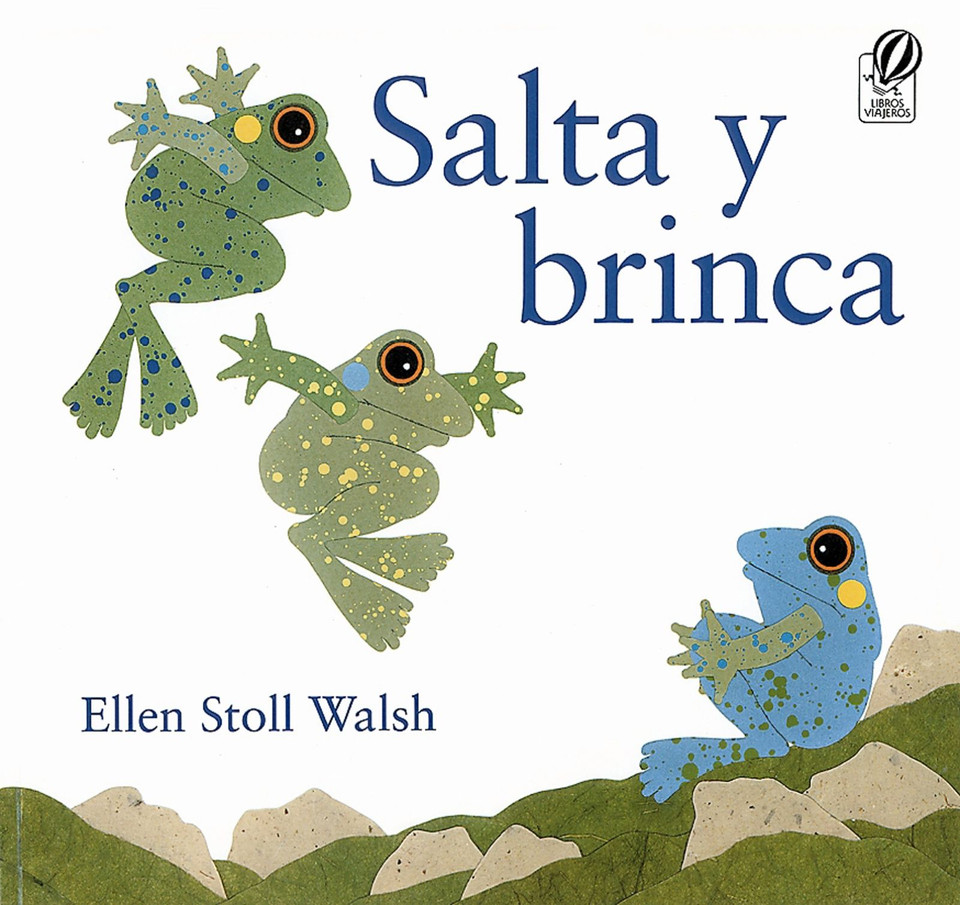 Salta Y Brinca: Hop and Jump (Spanish Edition) book cover by Ellen Stoll Walsh