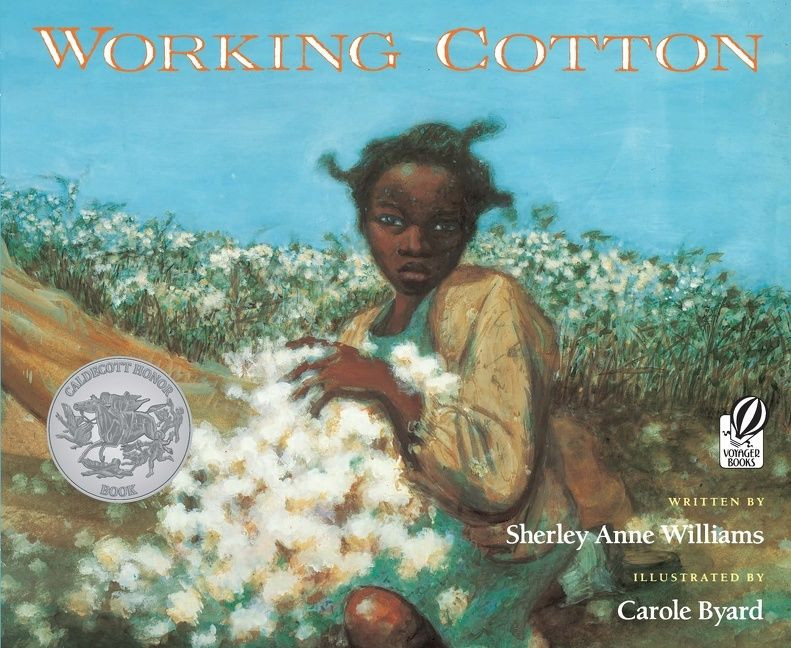 Working Cotton book cover by Sherley Anne Williams