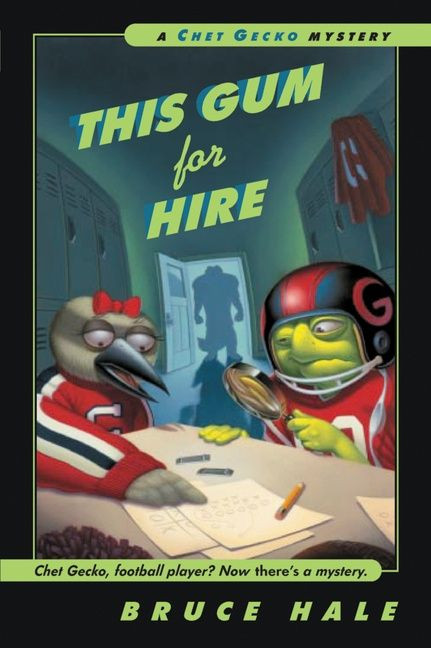 This Gum for Hire: A Chet Gecko Mystery (Chet Gecko #6) book cover by Bruce Hale