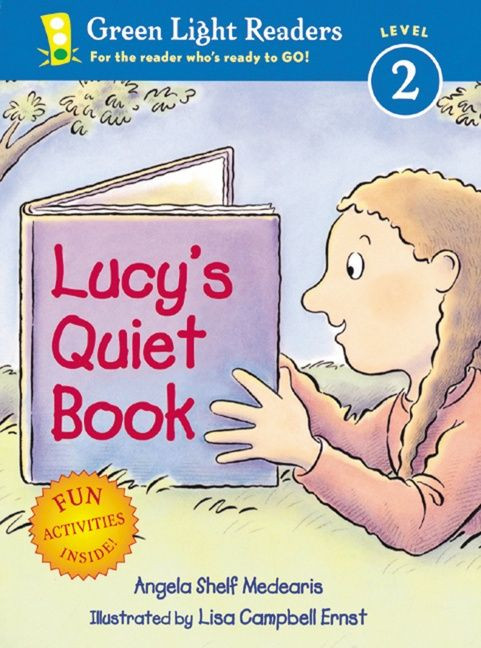 Lucy's Quiet Book book cover by Angela Shelf Medearis