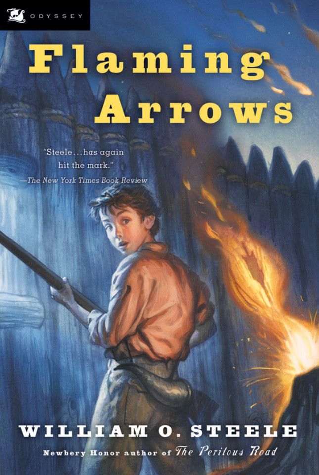 Flaming Arrows book cover by William O. Steele