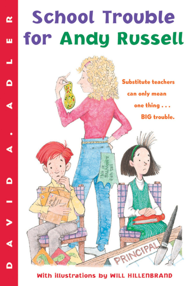 School Trouble for Andy Russell (Andy Russell) book cover by David A. Adler