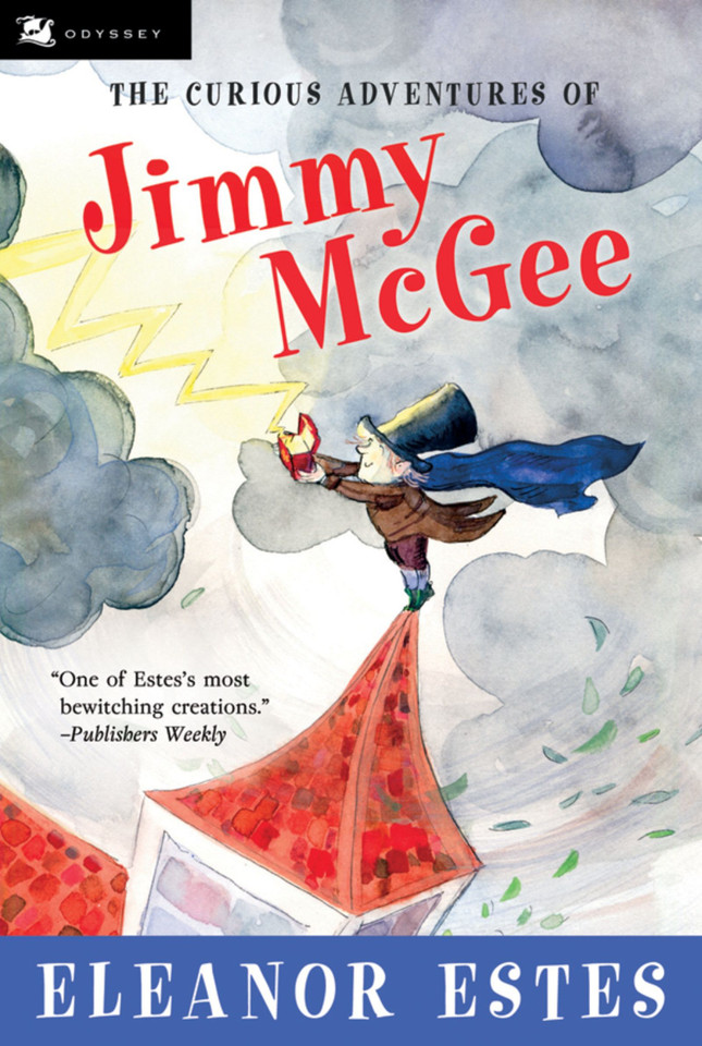 The Curious Adventures of Jimmy Mcgee book cover by Eleanor Estes