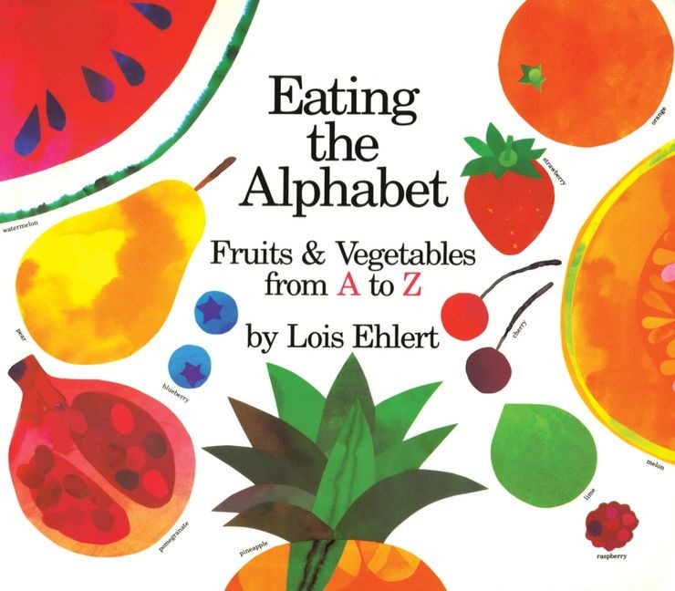 Eating the Alphabet Lap-Sized: Fruits & Vegetables from A to Z book cover by Lois Ehlert