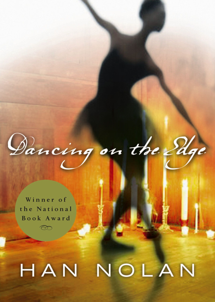 Dancing on the Edge book cover by Han Nolan